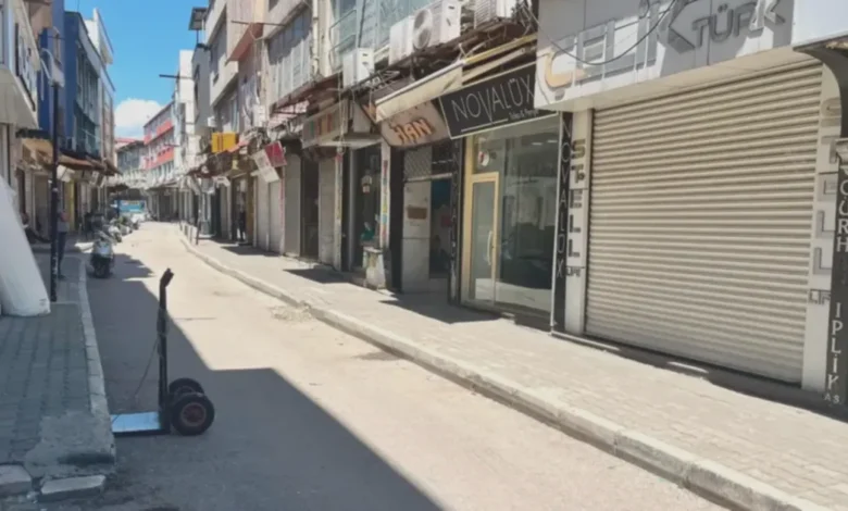 Gaziantep esnaf - Gaziantep Esnafı Kepenk Kapatıyor