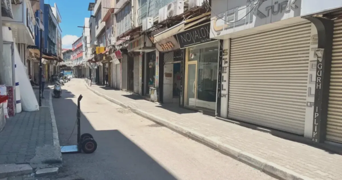 Gaziantep Esnafı Kepenk Kapatıyor