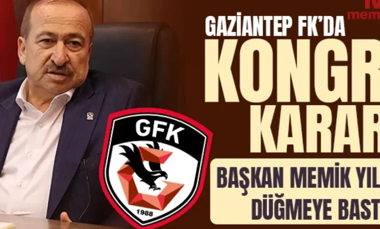 Gaziantep FK değişim - Gaziantep FK Kongre Yolunda
