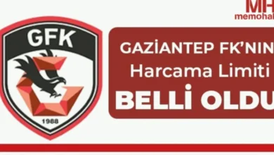 Gaziantep FK harcama limiti - Gaziantep FK'nin Harcama Limiti Belli Oldu