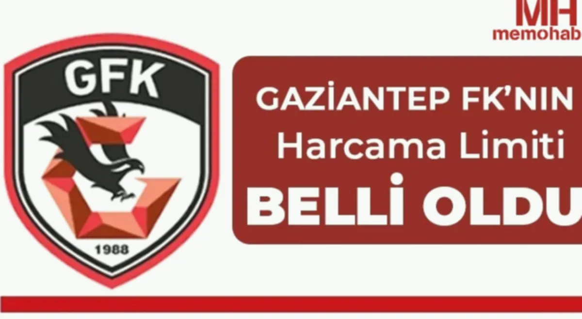 Gaziantep FK'nin Harcama Limiti Belli Oldu