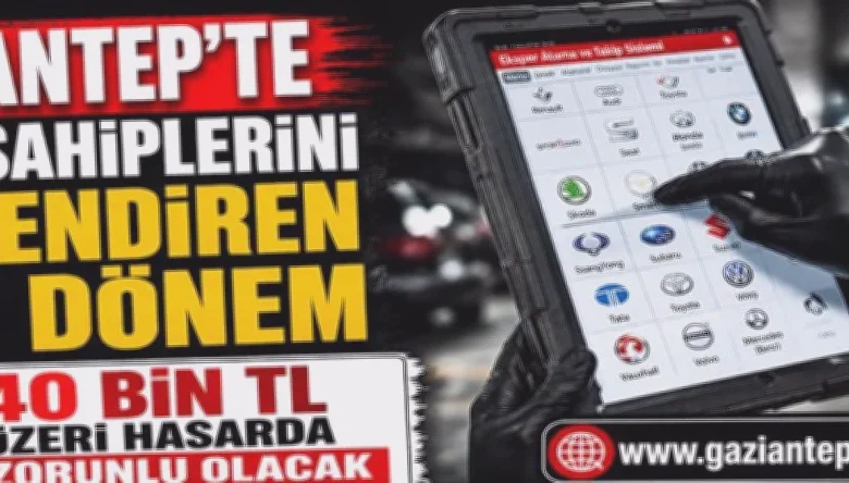 hasar ekspertiz - Gaziantep: Hasar Eksper Zorunluluğu Başlıyor