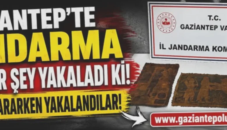 Gaziantep tarihi eser - Gaziantep Jandarma: Tarihi Eser Kaçakçılığı Önleniyor