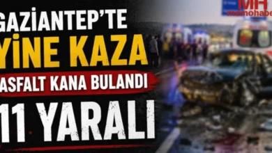 Gaziantep kaza - Gaziantep Kazaları: Asfalt Yine Kana Bulandı