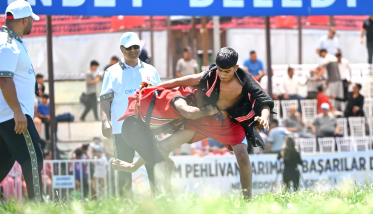 Gaziantep'te Aba Güreşi Şampiyonası Başladı