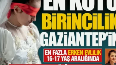 Gaziantep çocuk gelin - Gaziantep'te Çocuk Gelin Sayısı Alarm Veriyor
