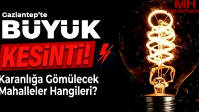 Gaziantep elektrik kesintisi - Gaziantep'te Elektrik Kesintisi: Nurdağı ve Şahinbey'de T...