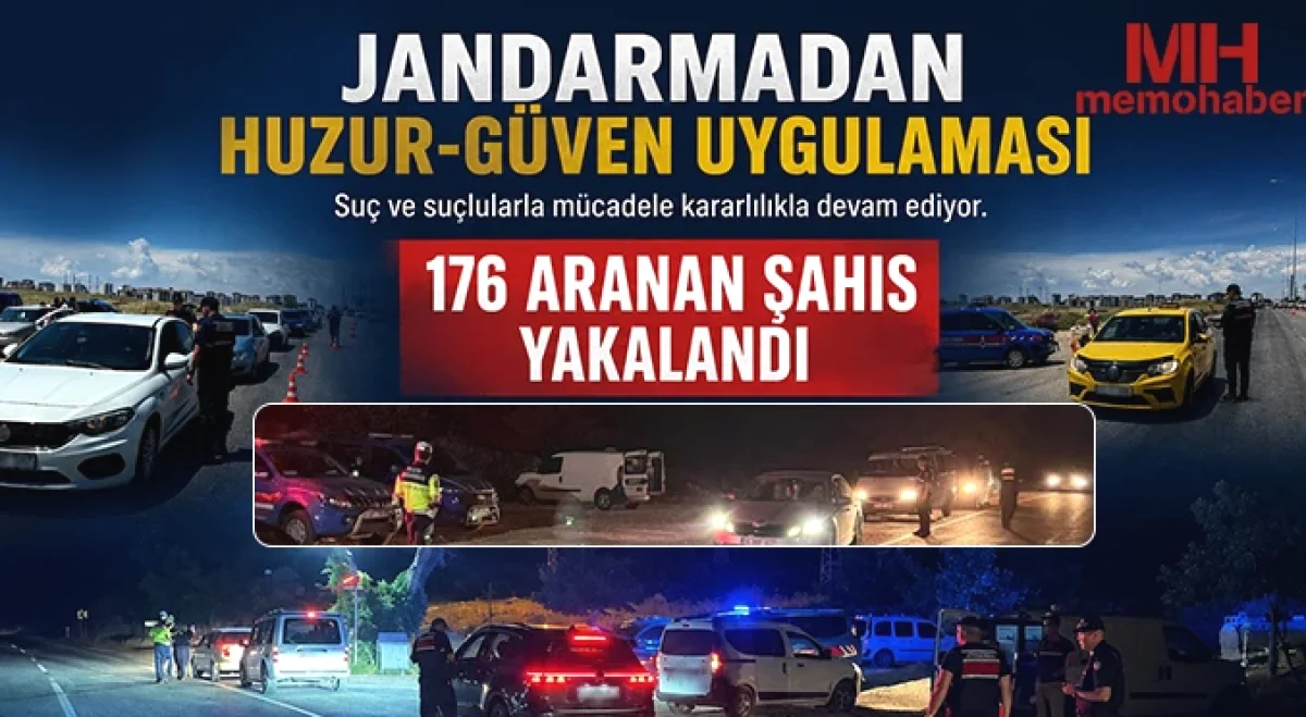 Gaziantep'te Huzur Operasyonu: 176 Kişi Yakalandı
