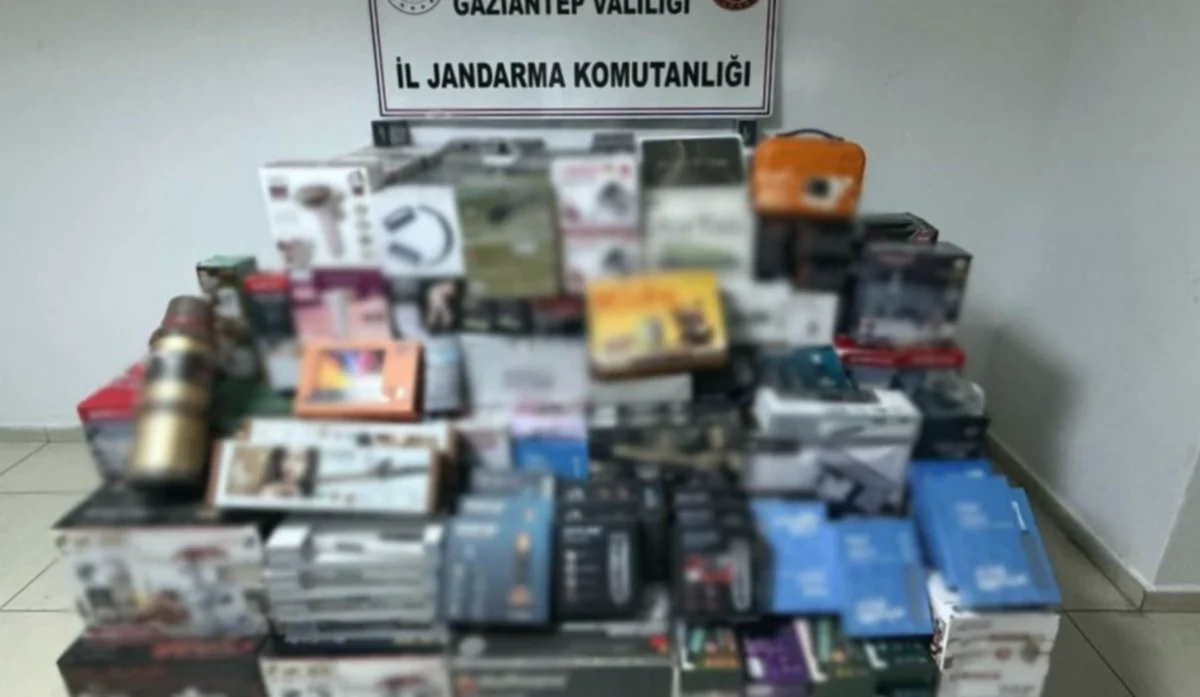 Gaziantep'te Kaçak Ürün Operasyonu: Milyonluk Yakalama