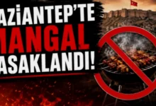 Gaziantep'te mangal yasaklandı - Gaziantep'te Mangal Yasaklandı