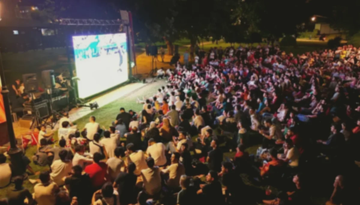 Gaziantep'te Milli Maç Coşkusu