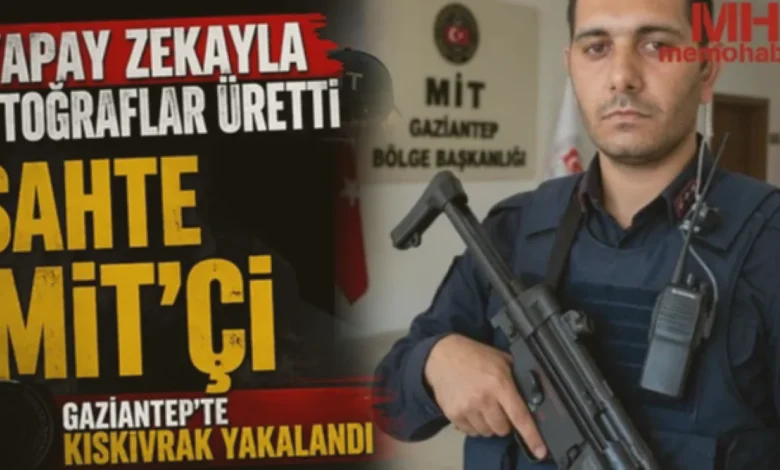 Sahte MİT'çi - Gaziantep'te Sahte MİT'çi Yakalandı