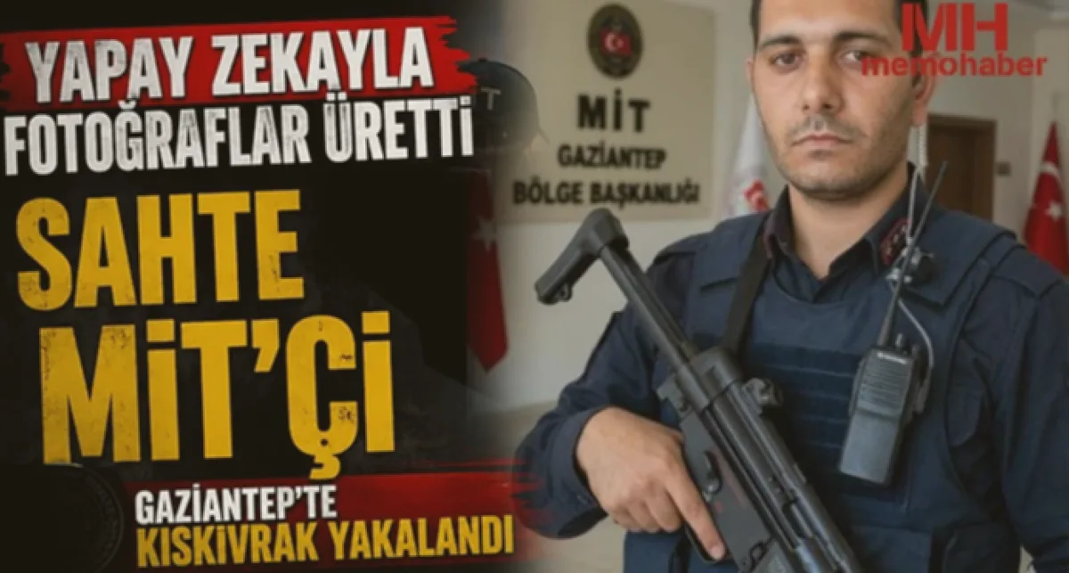 Gaziantep'te Sahte MİT'çi Yakalandı