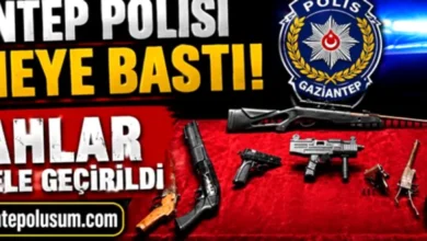 Silah Operasyonu - Gaziantep'te Silah Operasyonu: Huzur Sağlandı