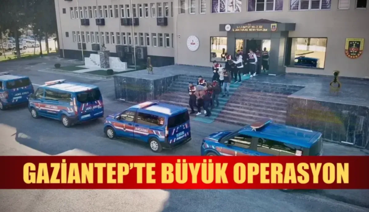 Gaziantep'te Suçlulara Darbe