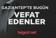 Gaziantep vefat listesi - Gaziantep'te Vefat Listesi: Kayıp 31 Can