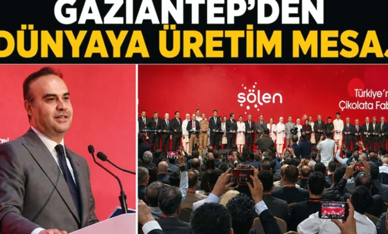 Gaziantep üretim - Gaziantep'ten Üretim Mesajı: Çikolata İhracatı Vurgusu