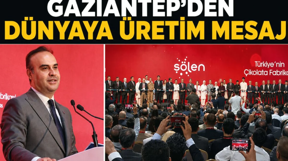 Gaziantep'ten Üretim Mesajı: Çikolata İhracatı Vurgusu