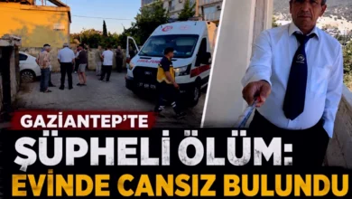 şüpheli ölüm - İslahiye'de Şüpheli Ölüm: Tek Başına Yaşayan Yaman Ölü Bu...