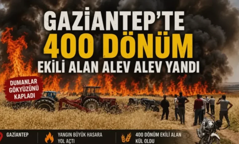buğday tarlası yangını - Karkamış'ta Buğday Tarlası Yangını: Bilinmezlik Perdesi