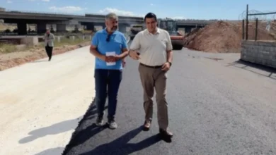 KÜSGET asfalt - KÜSGET'te Asfalt Seferberliği Başladı: Umut Yılmaz Yerind...