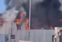 iş yeri yangını - KÜSGET'te İş Yerinde Yangın Paniği!