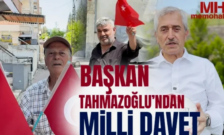 Milli Heyecan Gaziantep - Milli Heyecan Gaziantep'te: Tahmazoğlu'ndan Ortak Davet