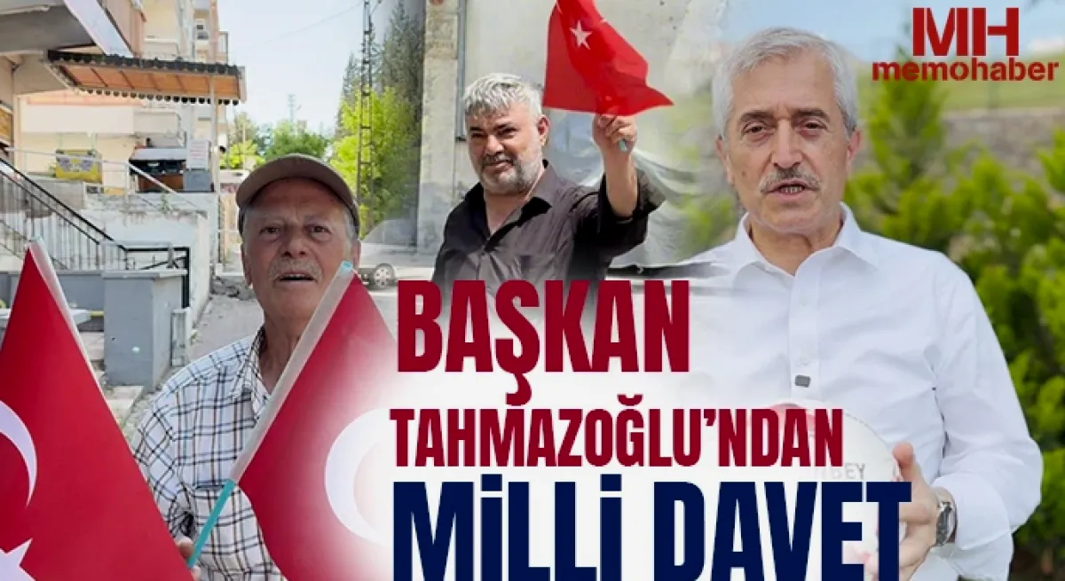 Milli Heyecan Gaziantep'te: Tahmazoğlu'ndan Ortak Davet