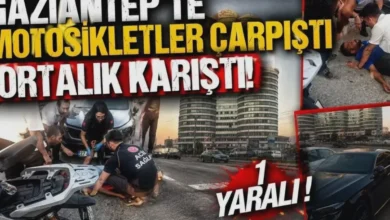 motosiklet kazası - Motosiklet Kazası: Bir Yaralı