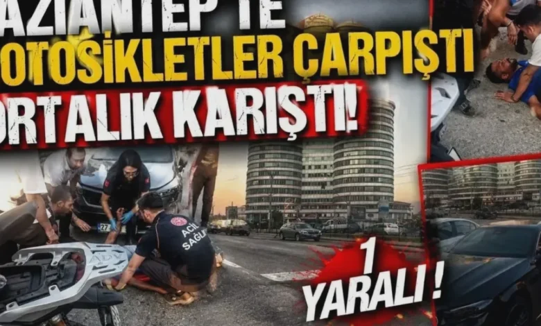 motosiklet kazası - Motosiklet Kazası: Bir Yaralı