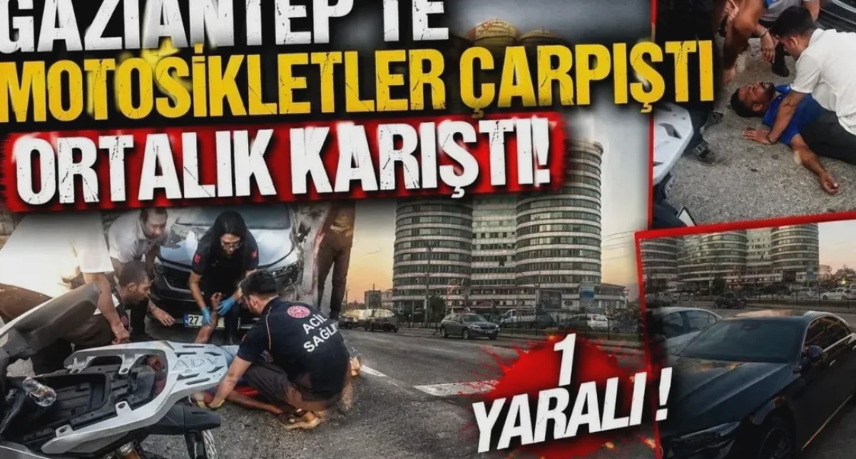 Motosiklet Kazası: Bir Yaralı
