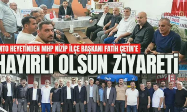 Nizip ortak akıl - Nizip'te NTO ve MHP, 'Ortak Akıl' Sinyali Verdi