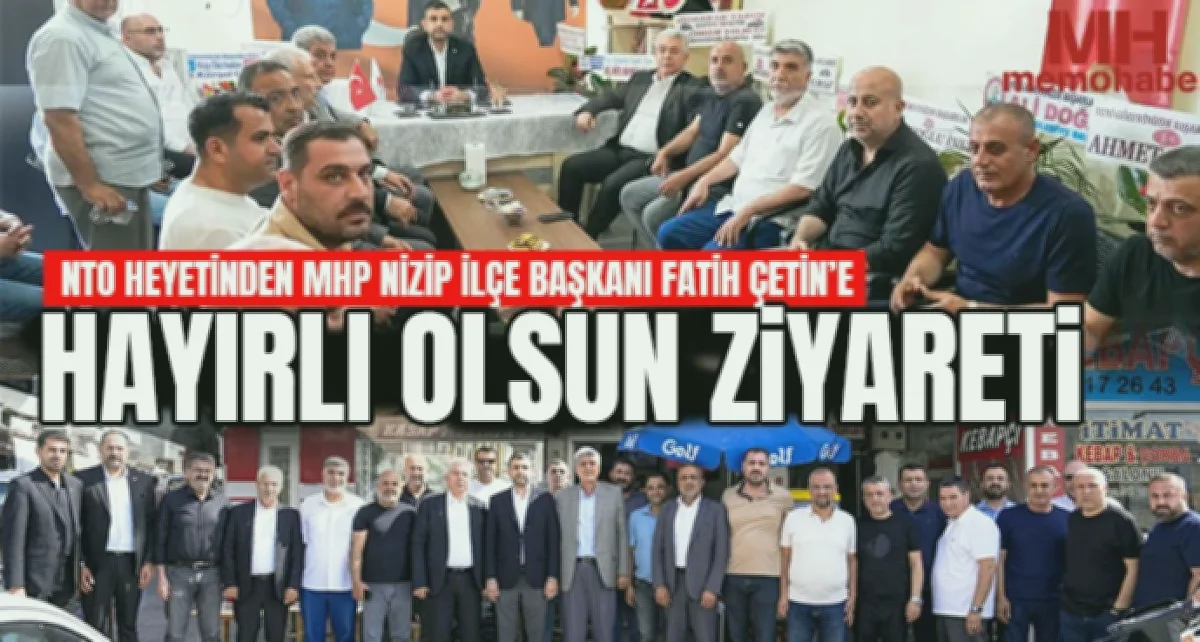 Nizip'te NTO ve MHP, 'Ortak Akıl' Sinyali Verdi