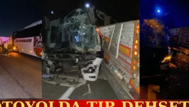 Nizip TIR kazası - Nizip'te TIR dehşeti, otobüsle çarpıştı!