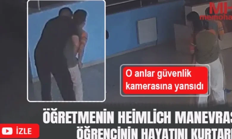 öğretmen heimlich - Öğretmen Heimlich Mucizesi: Hayat Kurtaran Müdahale