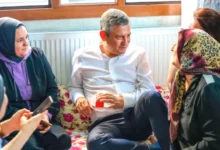 Özgür Özel ev ziyareti - Özgür Özel'den Gaziantep'te Ev Ziyareti