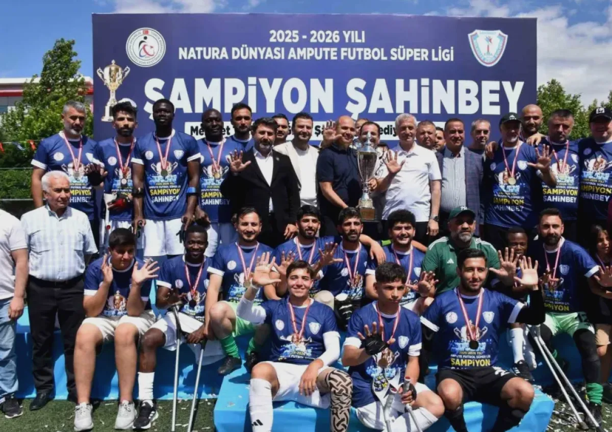 Şahinbey Ampute: Şampiyonluk Coşkusu