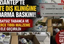 Sahte Dişçi - Sahte Dişçi Paniği: Gaziantep'te Operasyon
