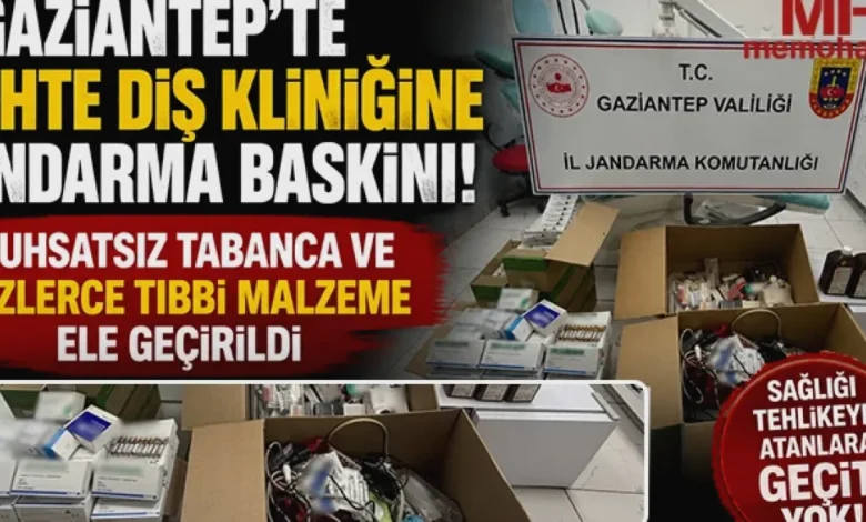 Sahte Dişçi - Sahte Dişçi Paniği: Gaziantep'te Operasyon