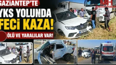 YKS yolunda kaza - YKS Yolunda Acı Kaza: Genç Sürücü Kurtarılamadı