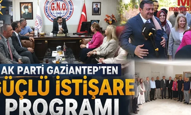 AK Parti Gaziantep sahada - AK Parti Gaziantep Sahada: Esnaf ve STK'larla Buluştu