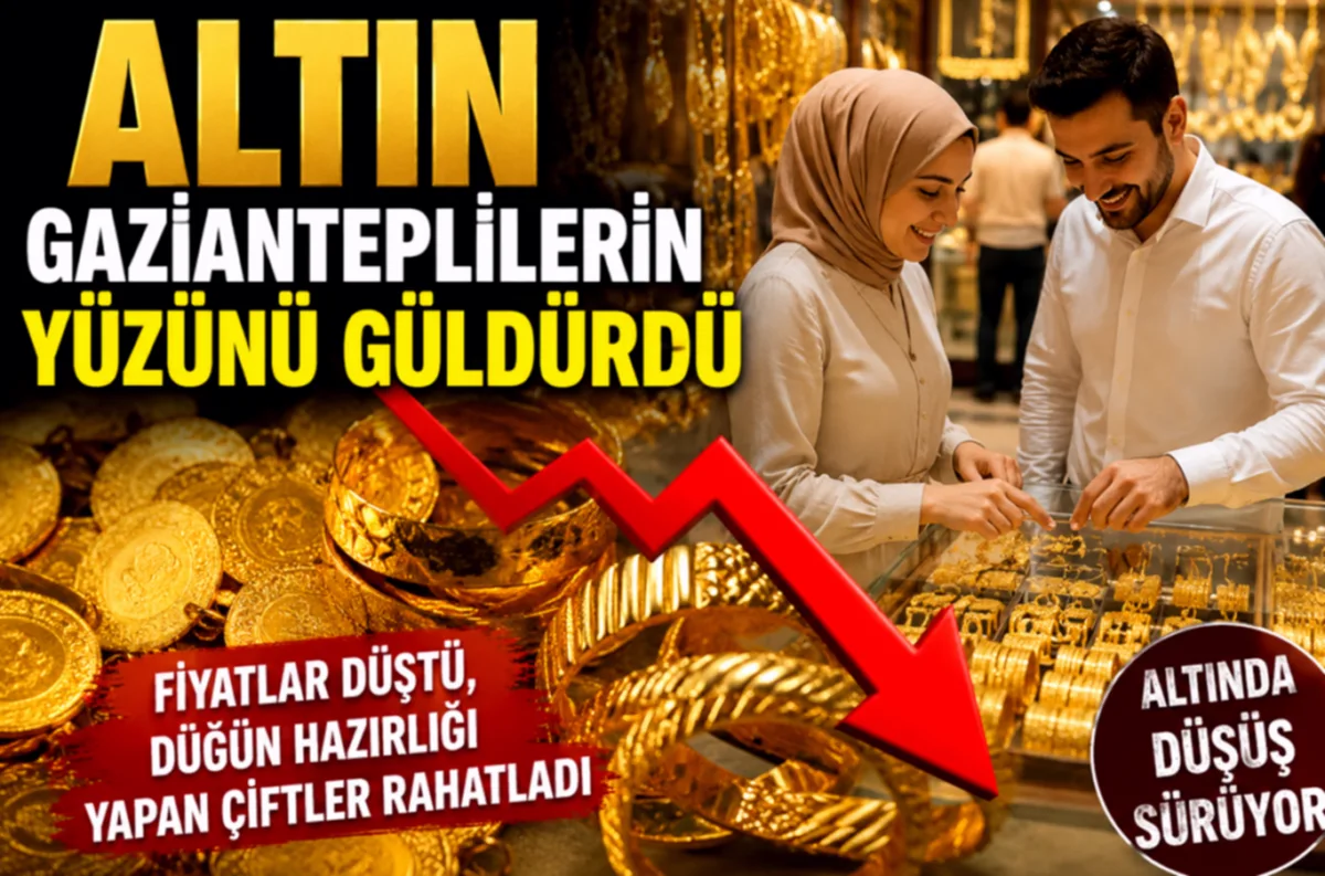 Altın Fiyatları Düştü: Gaziantep'te Kına Geceleri Şenlenecek