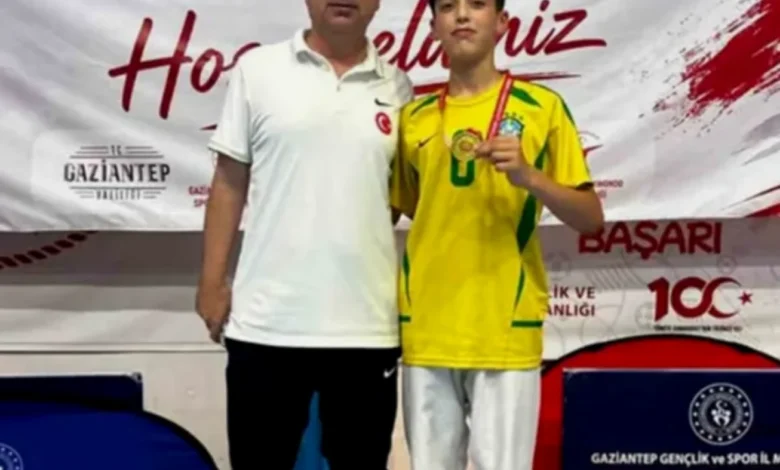 Araban taekwondo - Araban Taekwondo'da Başarı: Ahmet Öztürk Şampiyon