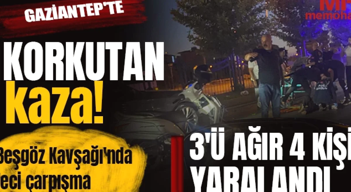 Beşgöz Kavşağı'nda Tehlike: Yaralılar Var