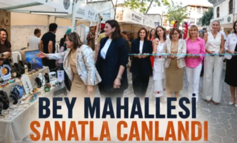 Bey Mahallesi Sanat Sokağı - Bey Mahallesi'nde Sanat Sokağı Hayat Buldu
