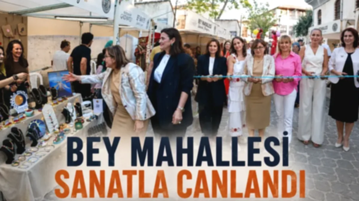 Bey Mahallesi'nde Sanat Sokağı Hayat Buldu