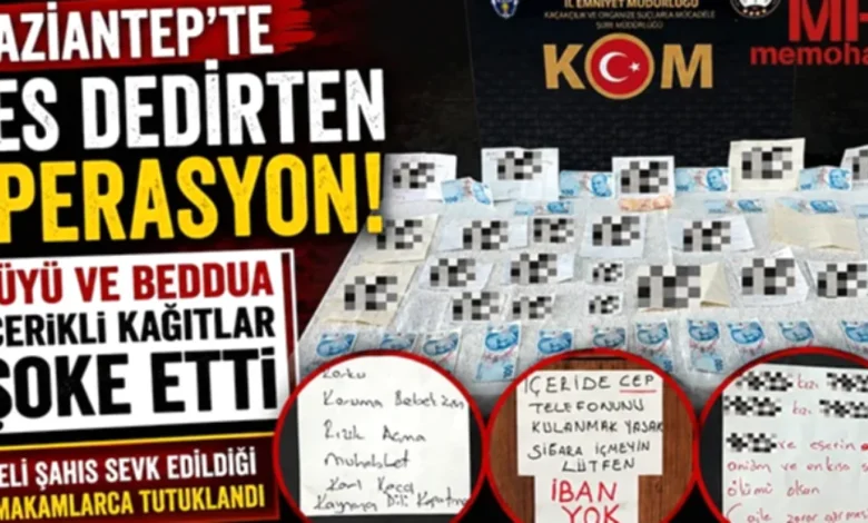 Büyü ve Büyücülük - Büyü ve Büyücülük Şoku: Gaziantep'te Yakalandı!