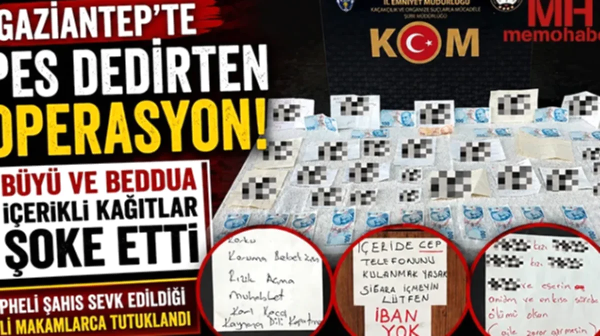 Büyü ve Büyücülük Şoku: Gaziantep'te Yakalandı!