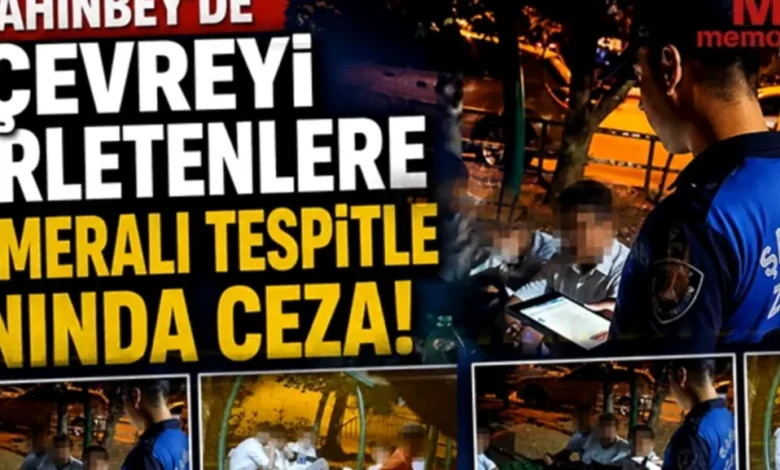 Çevre Kirletenlere Drone - Çevre Kirletenlere Şahinbey'den Drone Darbesi