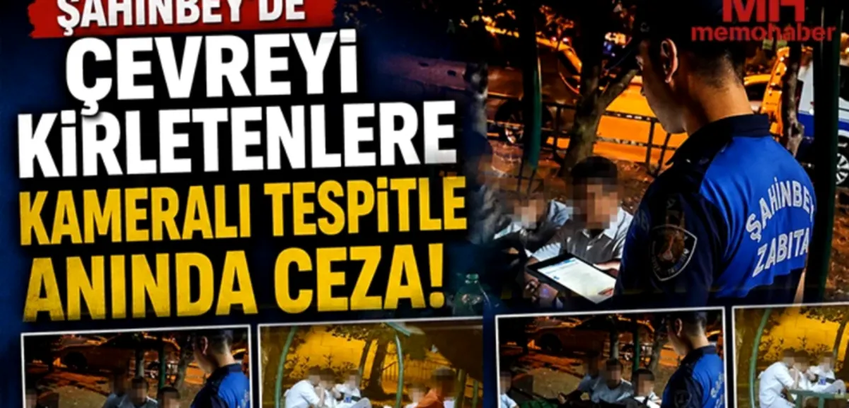 Çevre Kirletenlere Şahinbey'den Drone Darbesi